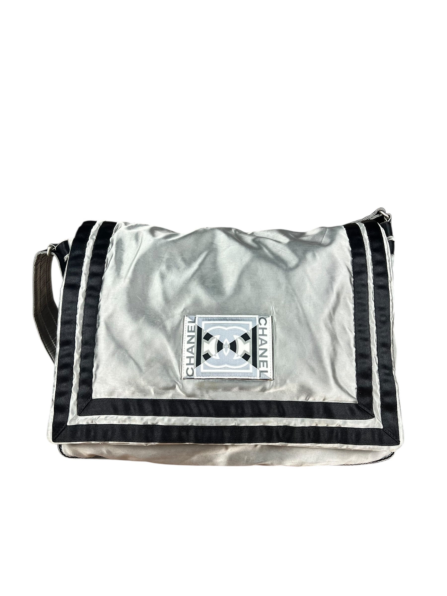 Chanel Sports Line Satin Messenger Bag