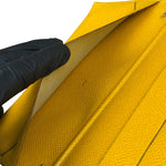 Hermes Yellow Leather Agenda Cover