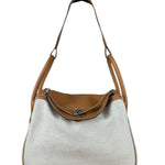 Hermes Toile Swift Canvas/Leather Lindy 30 Beige/Brown 2007