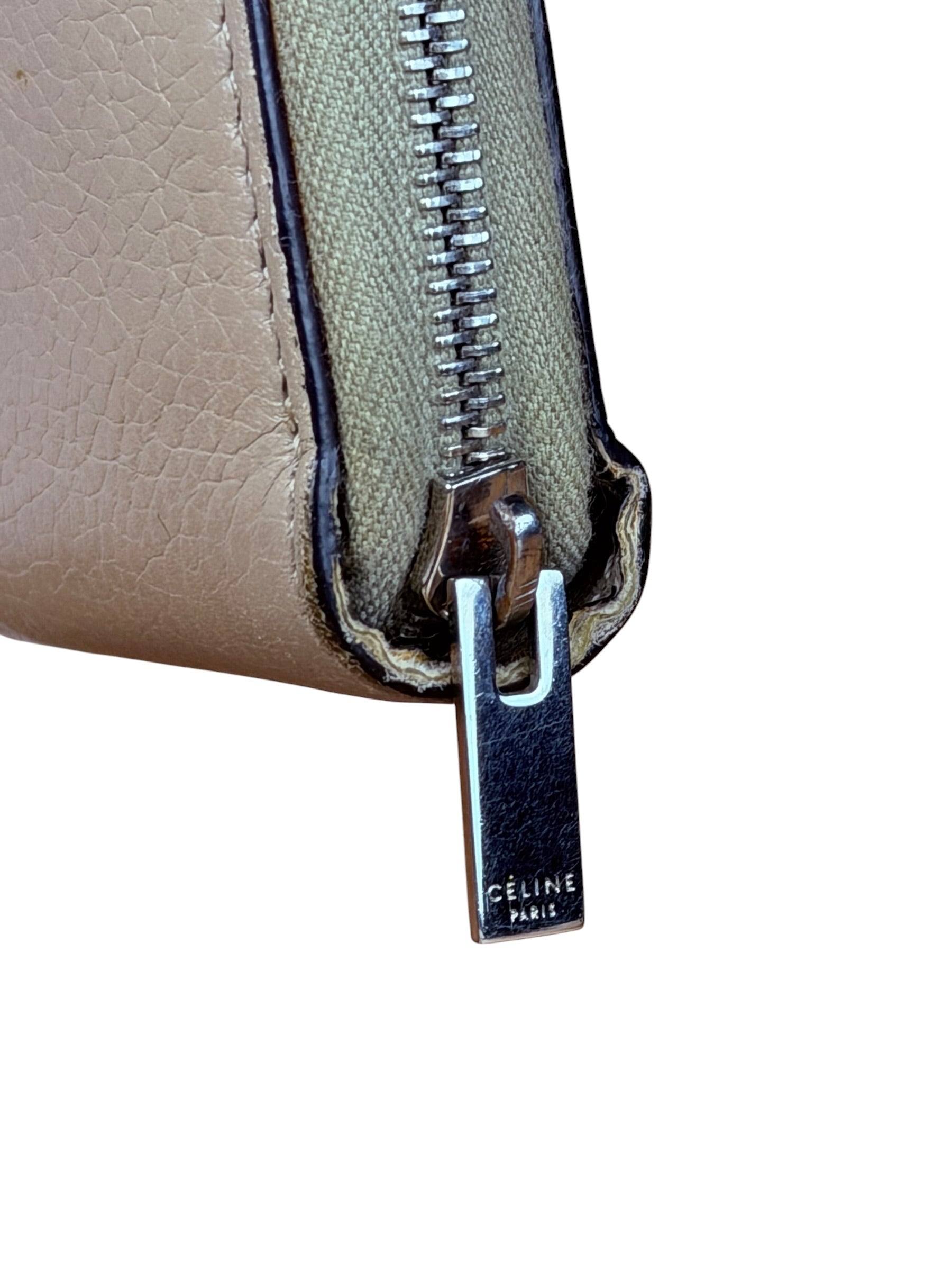 Celine Dune Leather Multifunction Wallet