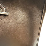 Hermes Brown Leather Vespa Crossbody PM