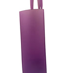 Chanel Vinatge Purple Jelly Rubber Tote Bag