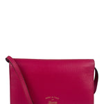 Gucci Pink Leather Swing Wallet/Pochette