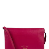 Gucci Pink Leather Swing Wallet/Pochette