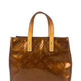 Louis Vuitton Monogram Bronze Vernis Reade PM