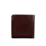 Cartier Vintage Bordeaux Burgundy Leather Bifold Wallet