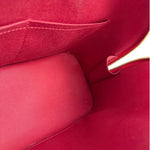 Louis Vuitton Red Vernis Alma MM Handbag