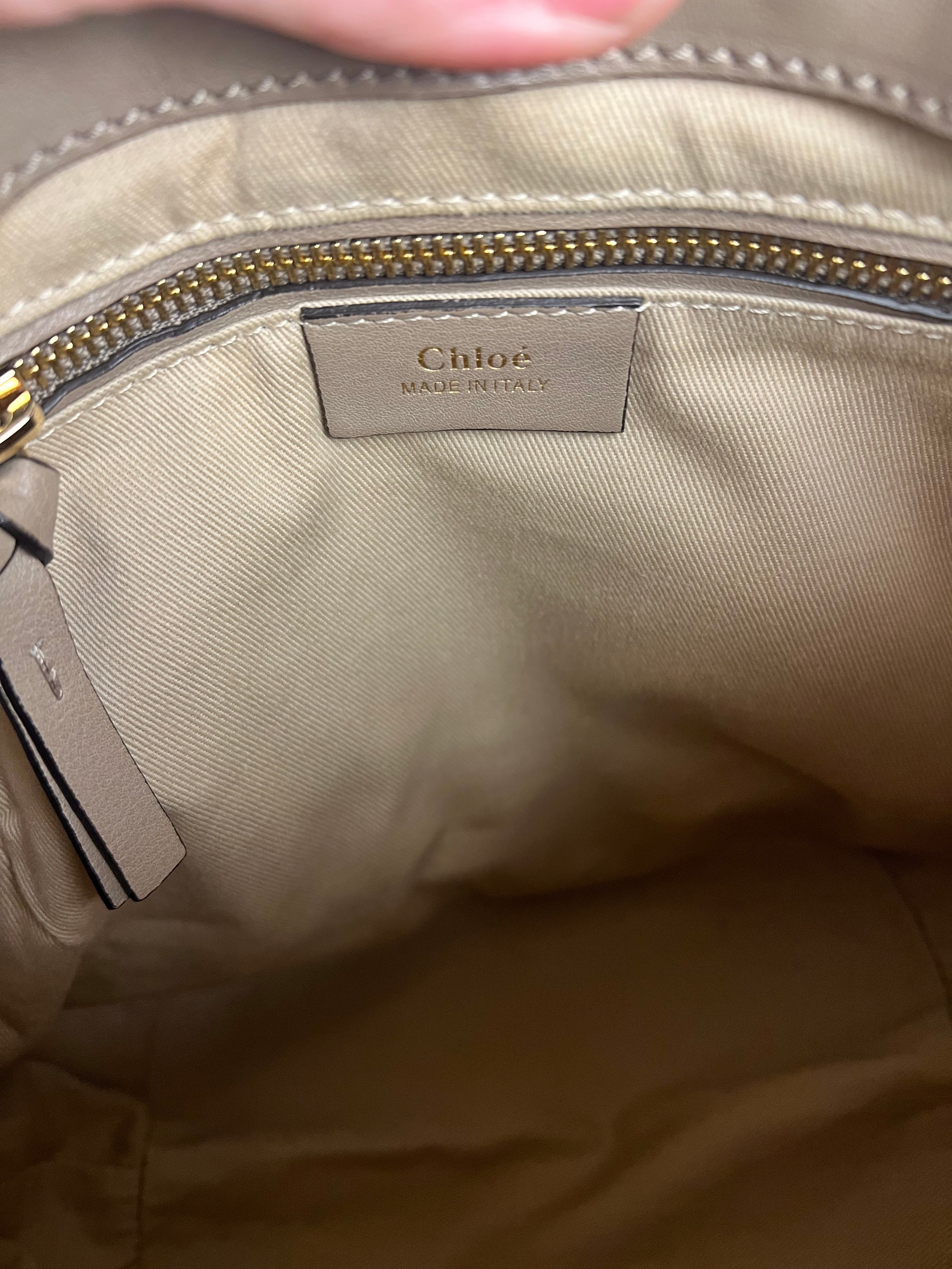 Chloe Faye Leather/Suede Backpack