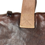 Campomaggi Dark Brown Leather 2 Way Tote