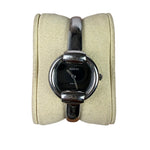 Gucci 1400L Black Dial Bangle Band