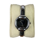 Gucci 1400L Black Dial Bangle Band