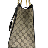 Gucci GG Supreme Padlock Medium Tote