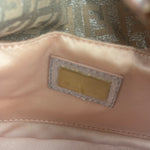 Fendi Vintage Metallic Jacquard Mini Baguette