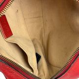 Gucci Red Leather Marmont Small Camera Bag