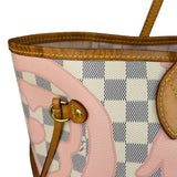 Louis Vuitton Limited Edition Pink Damier Azur Tahitienne Neverfull GM