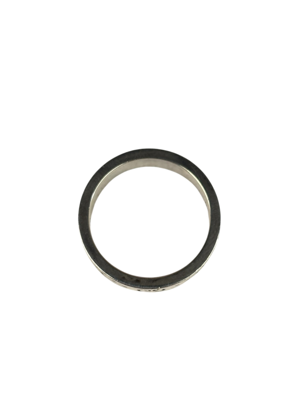 Gucci Silver GG Icon Band Rings