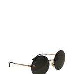 Versace Black MOD.2176 Circular Sunglasses