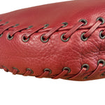 Christian Dior Red Leather Ethnic Hobo Bag