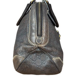 Gucci New Pelham Brown Leather Handbag