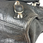 Balenciaga Grey Calfskin Mini Le City Bag
