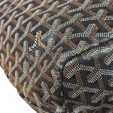 Goyard Brown/Black Leather Boheme Hobo Bag