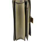 Celine Light Beige Patent Leather Classic Box Shoulder Bag