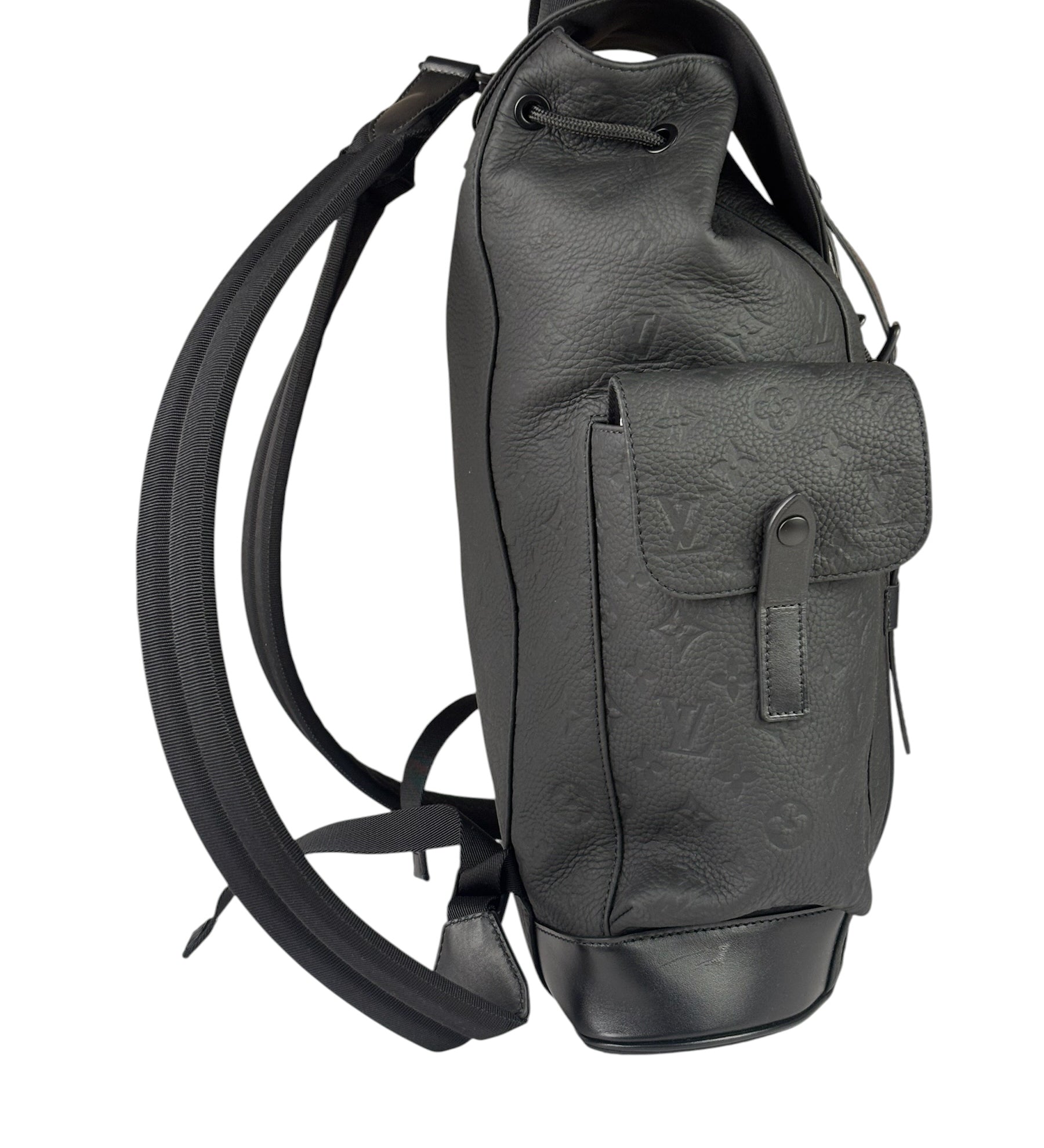 Louis Vuitton Monogram Taurillon Christopher MM Backpack