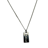 Christian Dior Silver-Tone Pendant Necklace