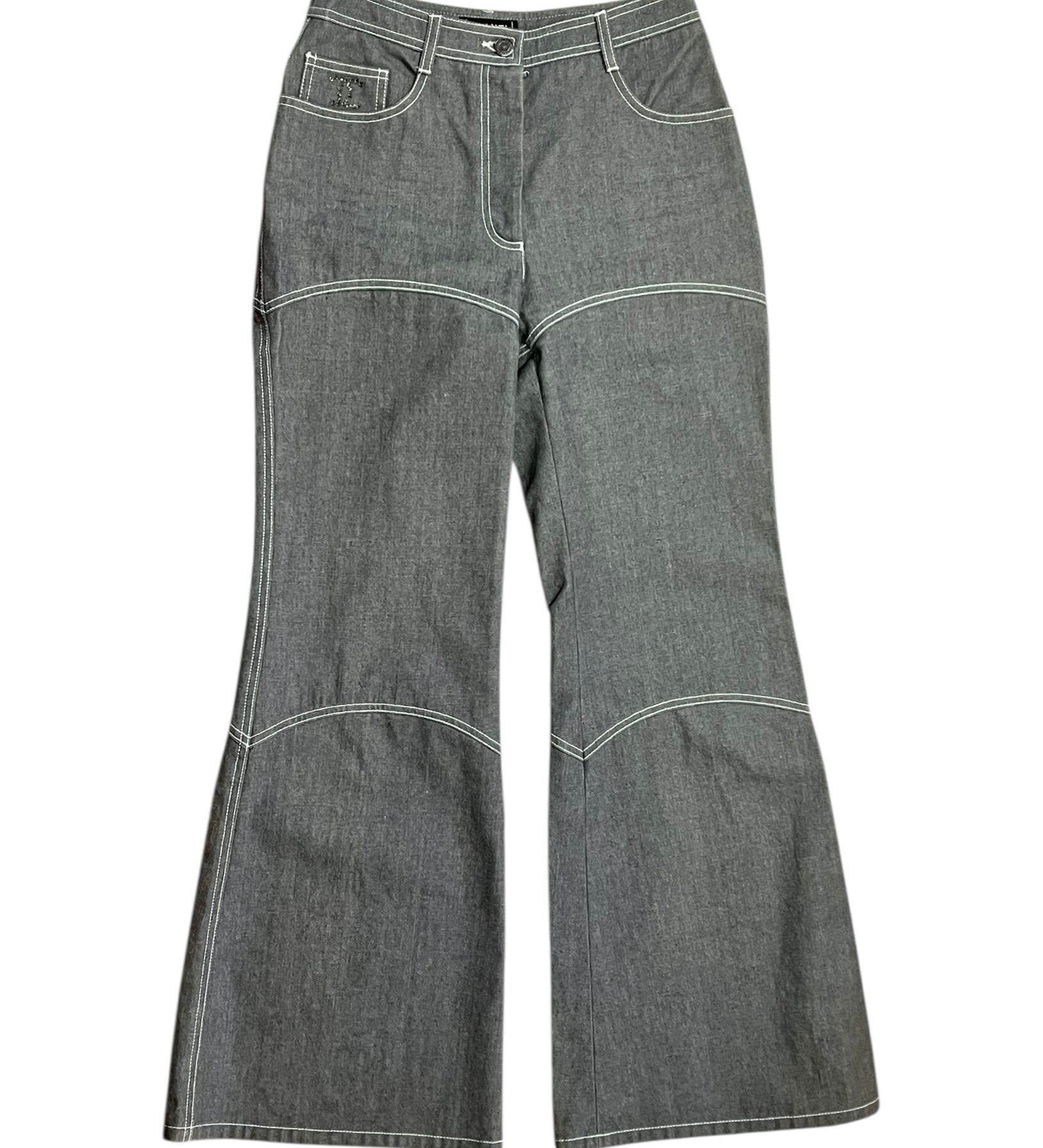Chanel Flare CC Jeans