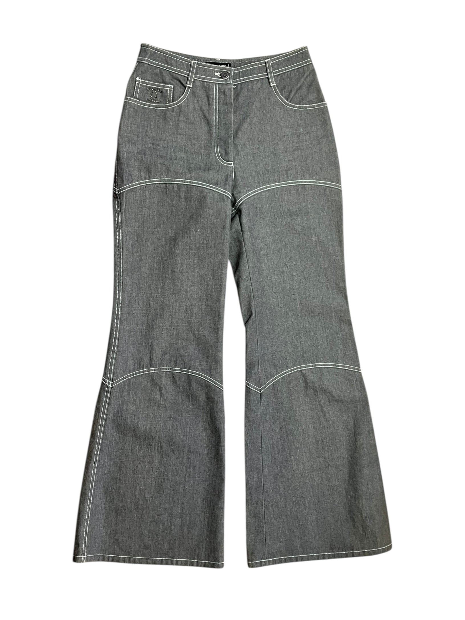 Chanel Flare CC Jeans