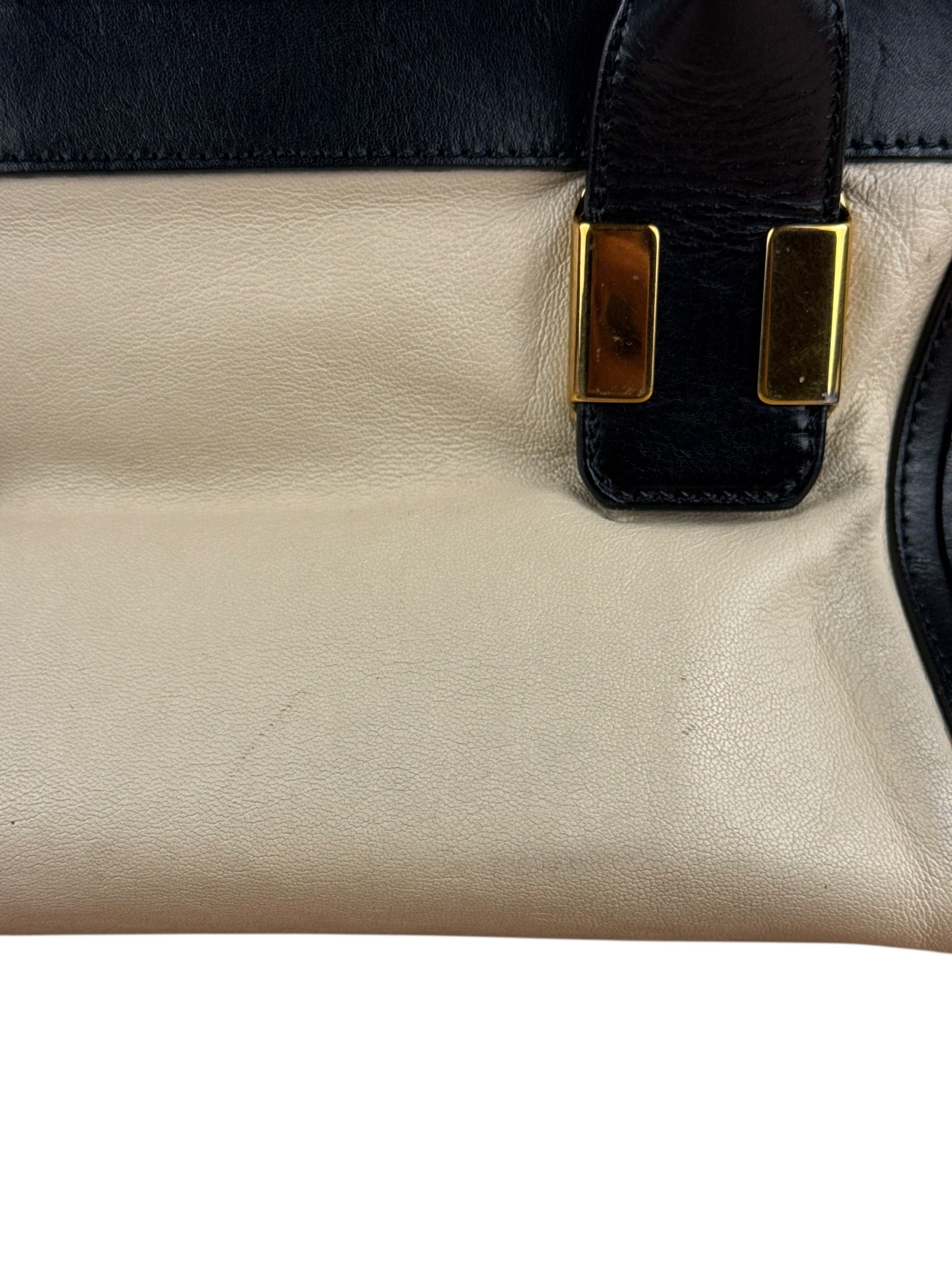 Chloé Black Leather Alice Handle Bag