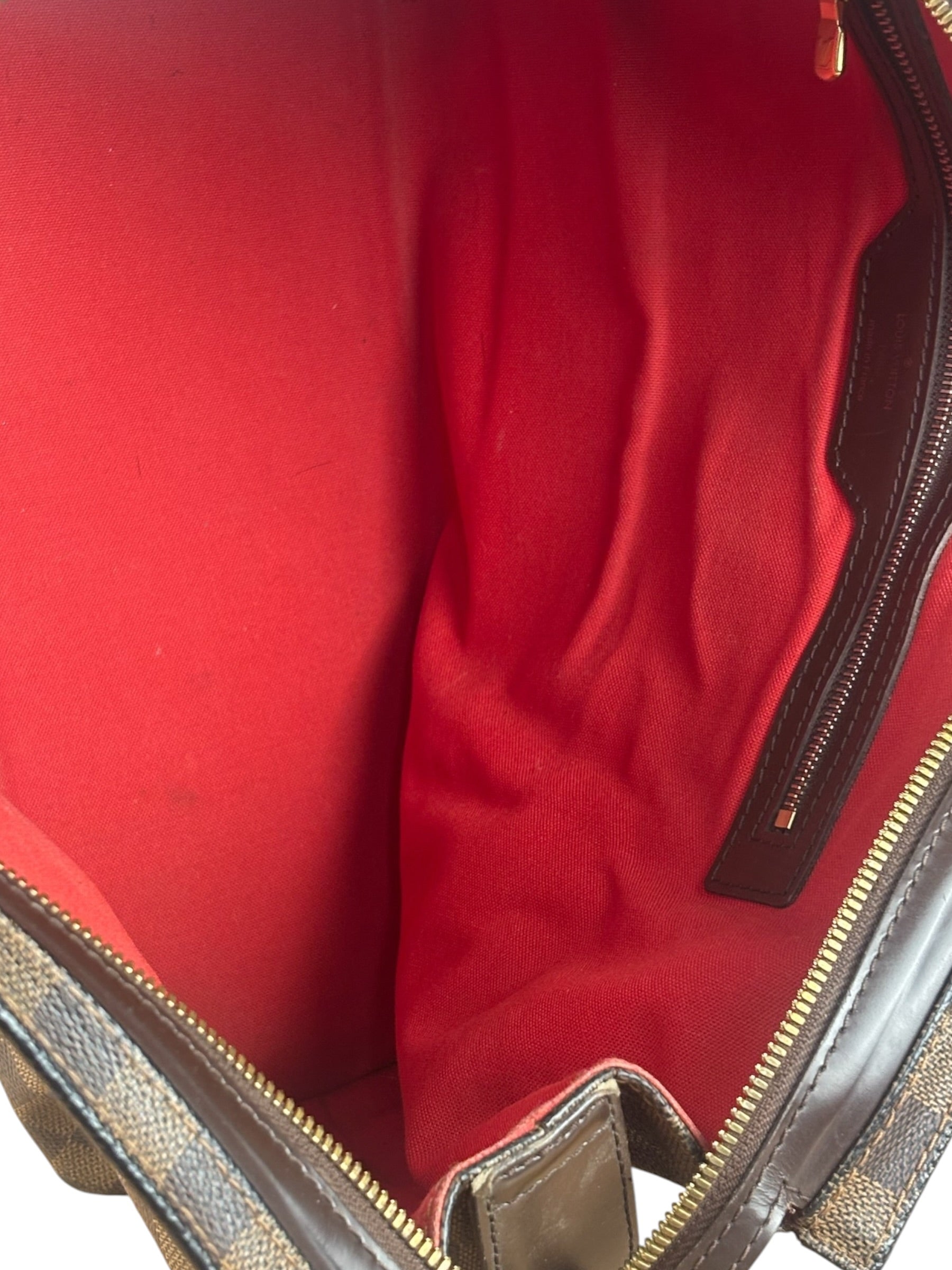 Louis Vuitton Damier Ebene Columbine Shoulder/Tote Bag