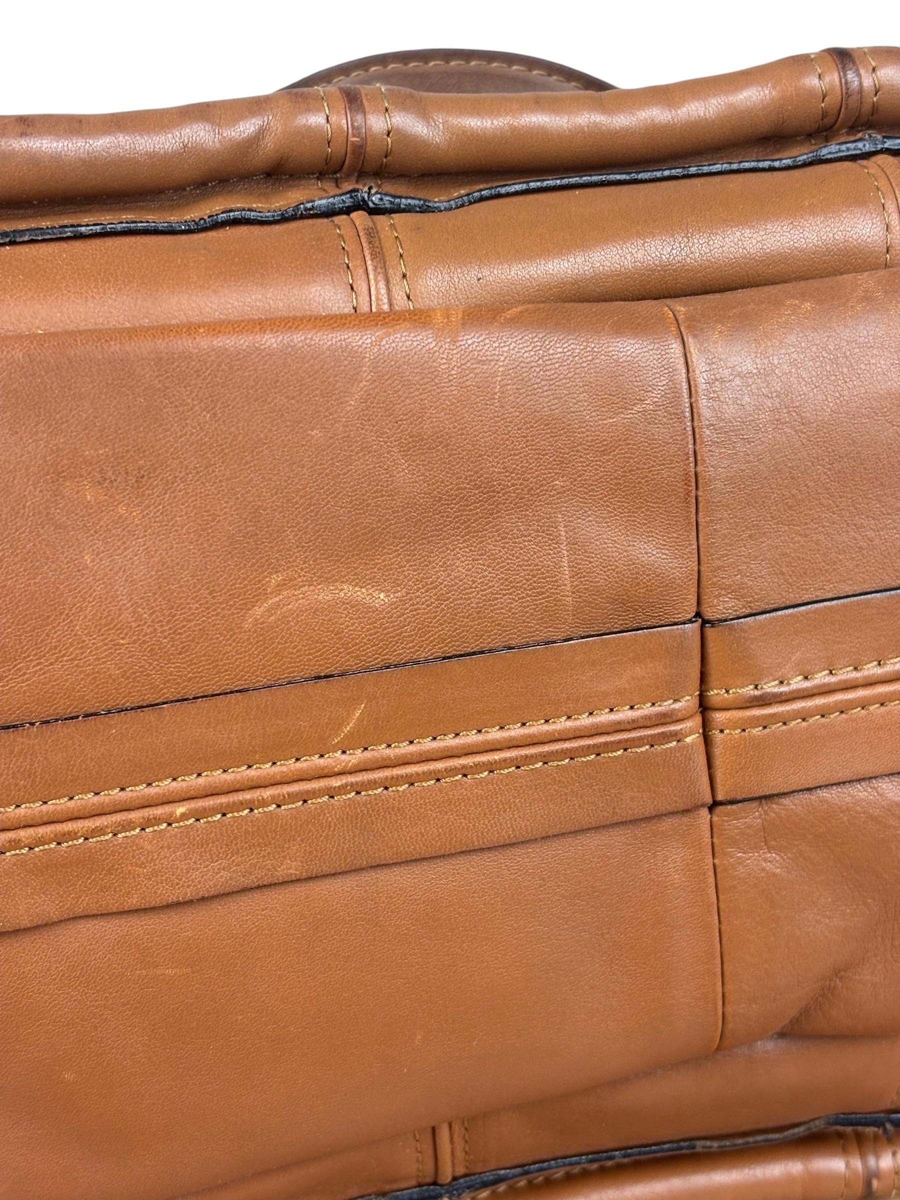 Chloe Caramel Tan Leather Paraty Medium Two-Way Bag