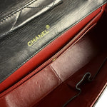 Chanel Quilted Flap Bag Black 1989