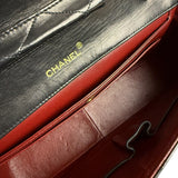 Chanel Quilted Flap Bag Black 1989