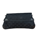 Gucci Black Tom Ford Horsebit Shoulder Bag