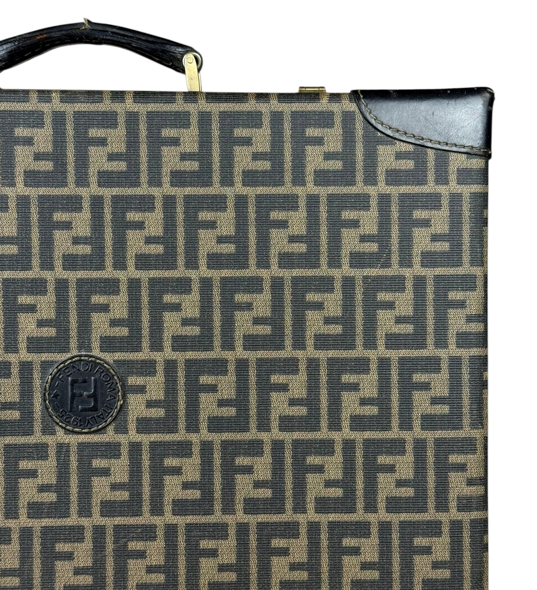 Fendi Zucca Vintage FF Briefcase