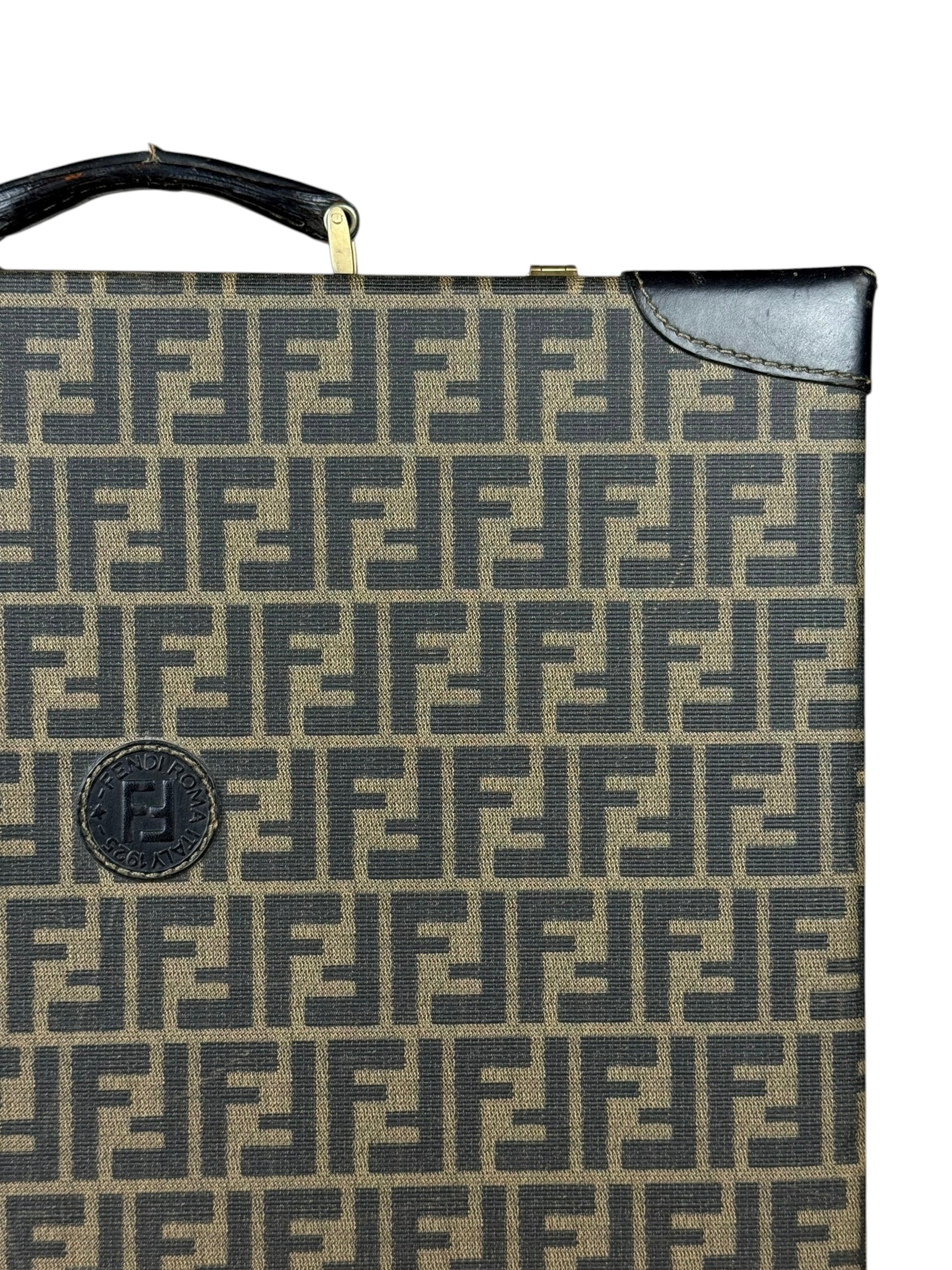 Fendi Zucca Vintage FF Briefcase
