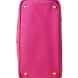 Prada Pink Canapa Canvas Handbag