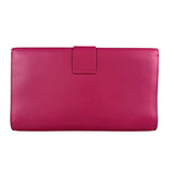 Saint Laurent Pink Leather Y Ligne Clutch