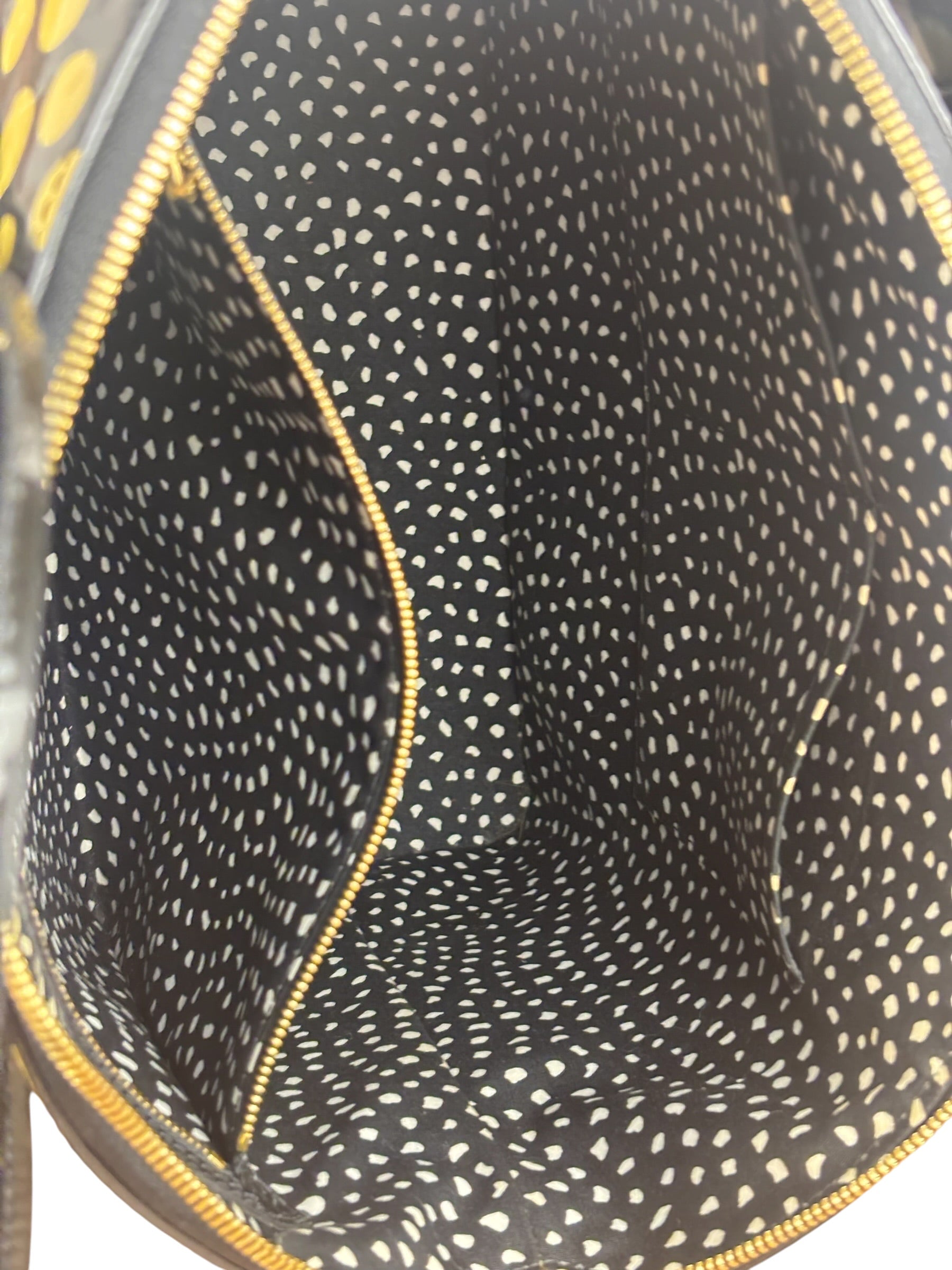 Louis Vuitton x Yayoi Kusama Infinity Dots Lockit Hand Bag MM