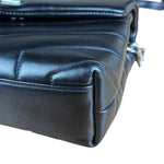 Saint Laurent Loulou Black Leather Shoulder Bag