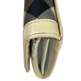 Burberry Cream Nova Check Penrose Continental Long Wallet
