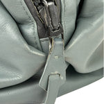 Bottega Veneta Grey Leather Pouch