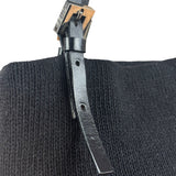 Fendi Black Knit Hobo/Shoulder Bag