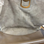 Fendi Colorblock Leather Two-Way Flap Bag