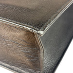 Yves Saint Laurent Vintage Black Leather Briefcase Two-Way Bag