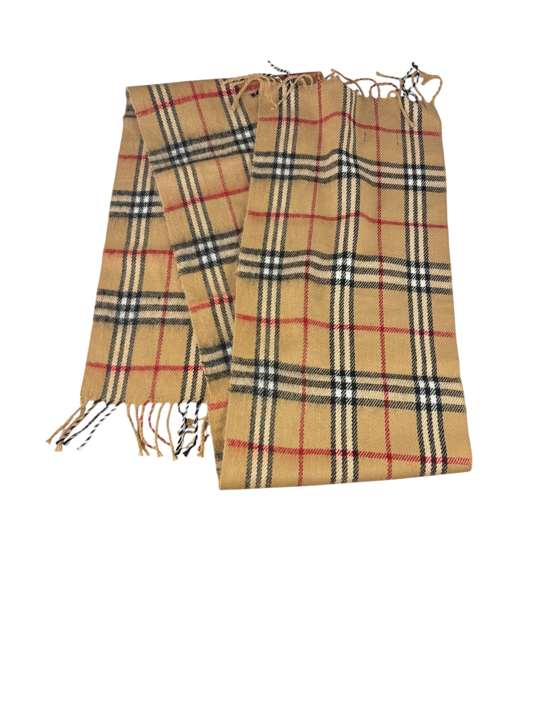 Burberry's Vintage Lambswool House Check Scarf