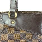 Louis Vuitton Canvas Damier Ebene Totally Shoulder/Tote Bag