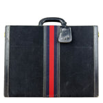 Gucci Navy Suede Vintage Briefcase